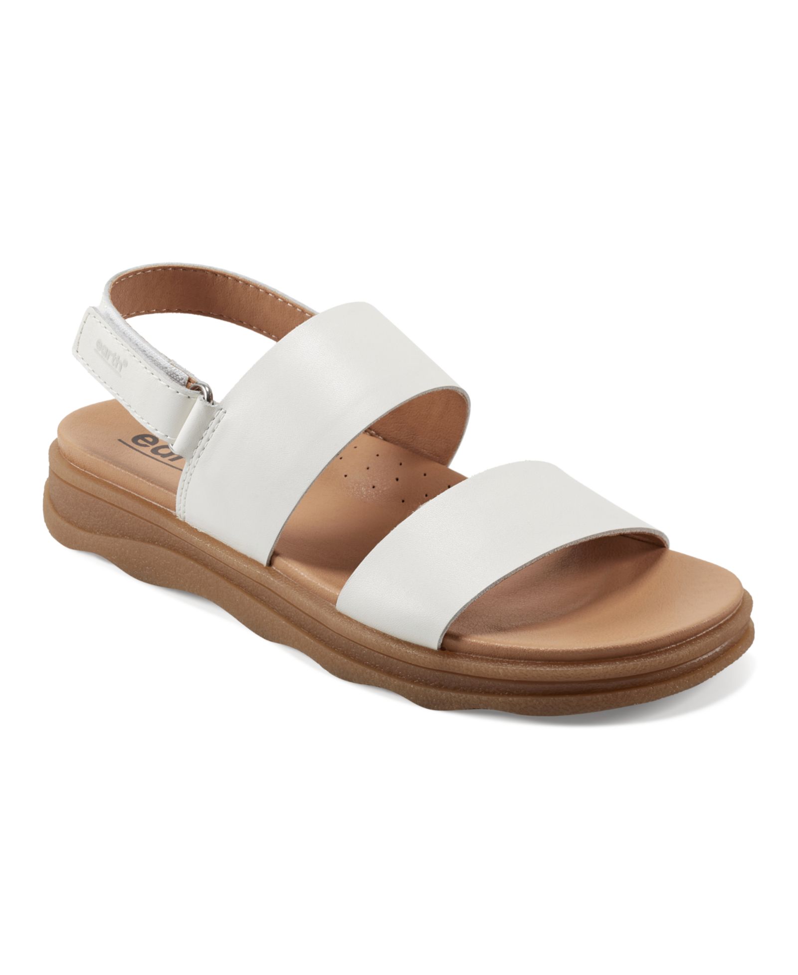 Женские сандалии Earth Leah Round Toe Strappy Casual Flat