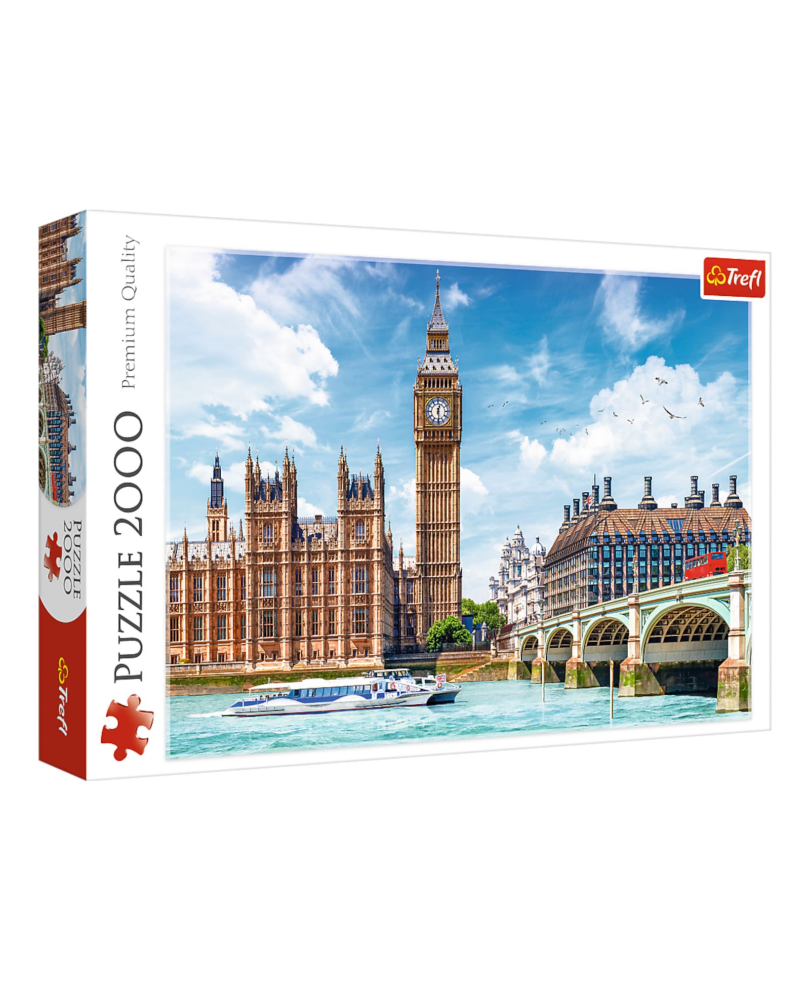 Пазл Trefl Red 2000 Piece - Big Ben, London, England