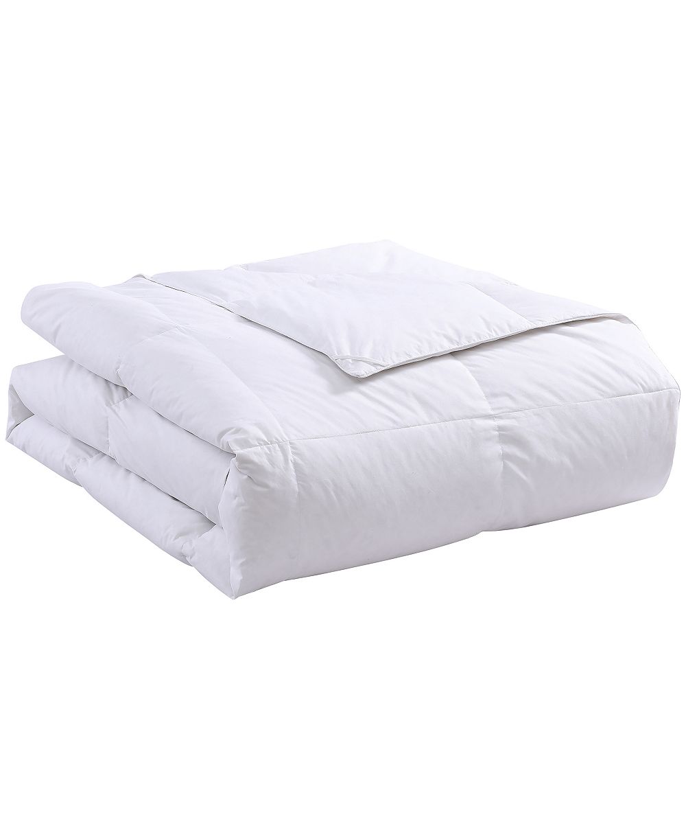 Serta HeiQ Cooling White Feather & Down All Season Comforter, Twin