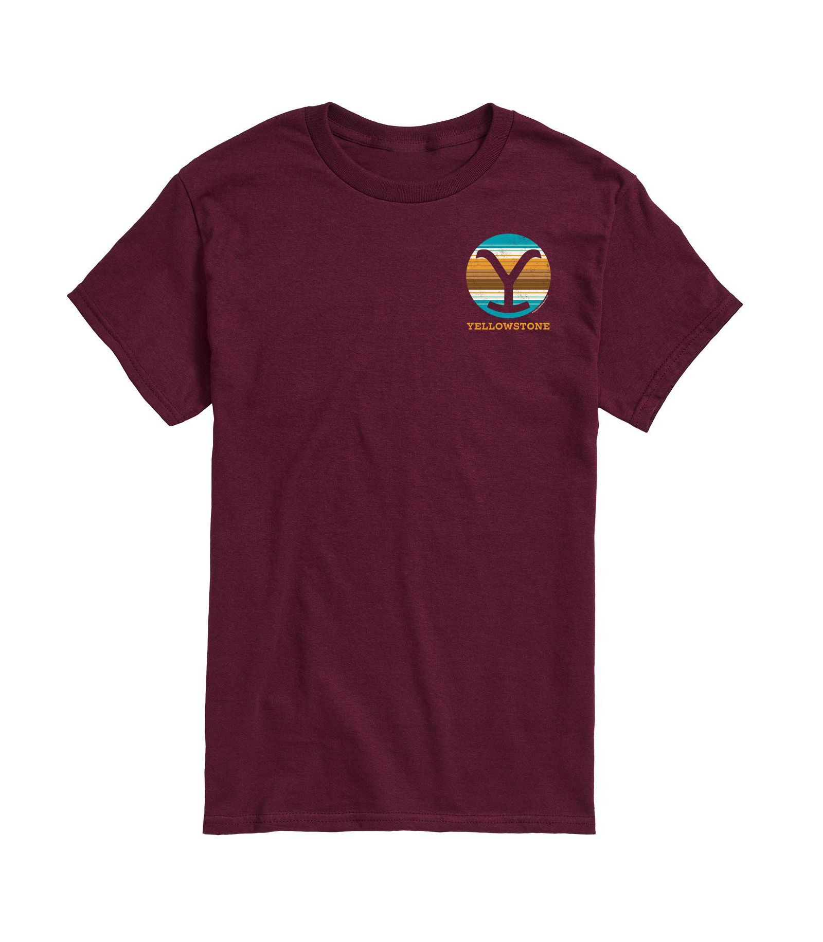AIRWAVES Men's Yellowstone Short Sleeve T-shirt