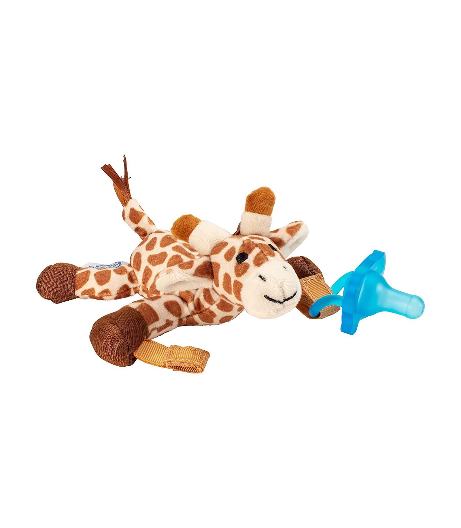 Dr. Browns Baby Lovey Pacifier Holder & Teether Clip, Stuffed Animal with Pacifier