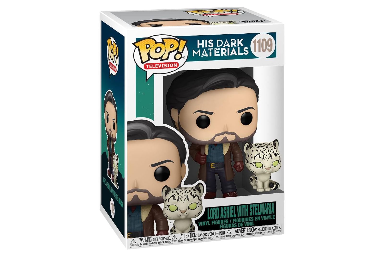 Коллекционная фигурка Funko POP! & Buddy His Dark Materials Lord Asriel со Stelmaria