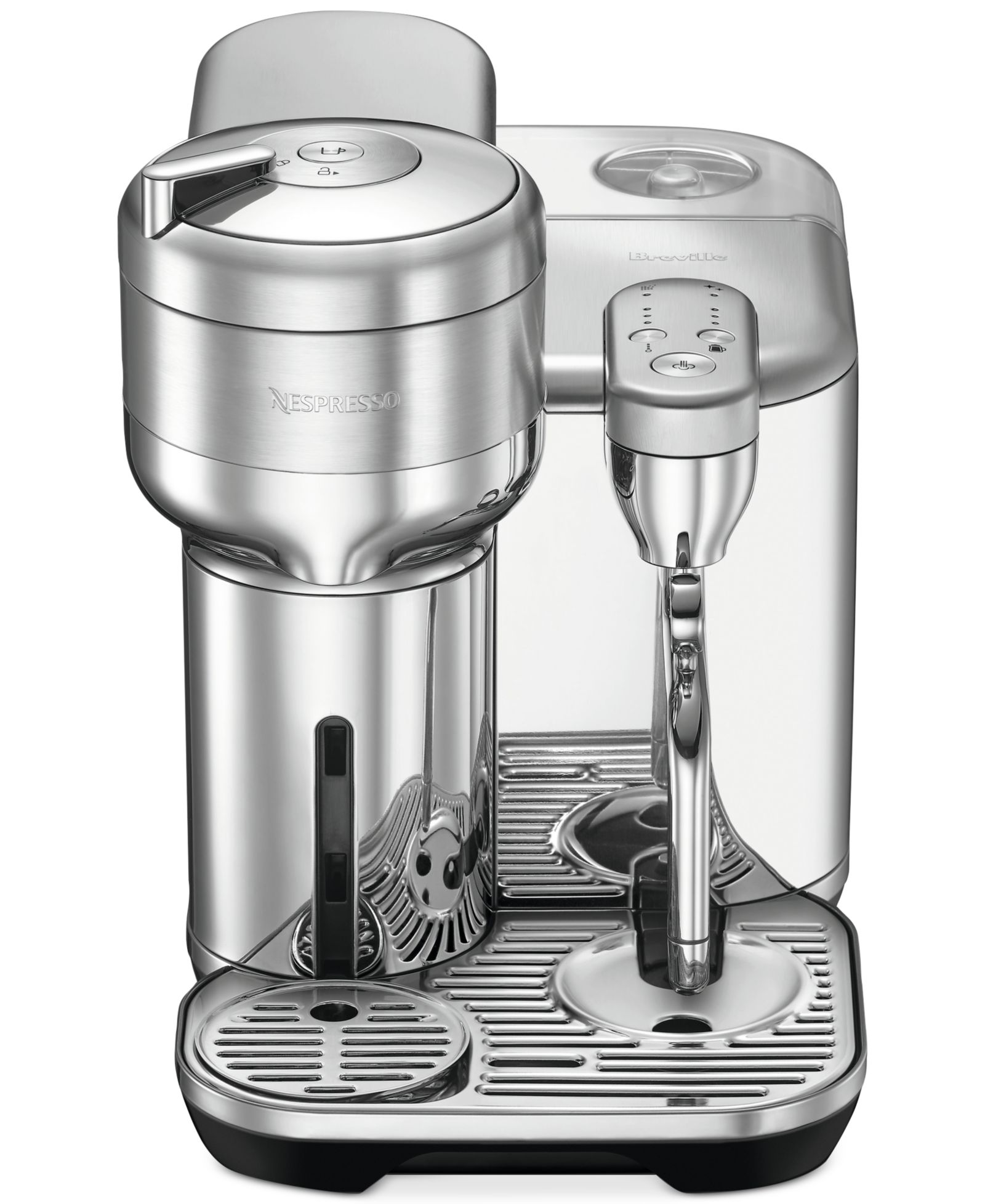 Nespresso Vertuo Creatista by Breville Coffee and Espresso Machine in Stainless Steel