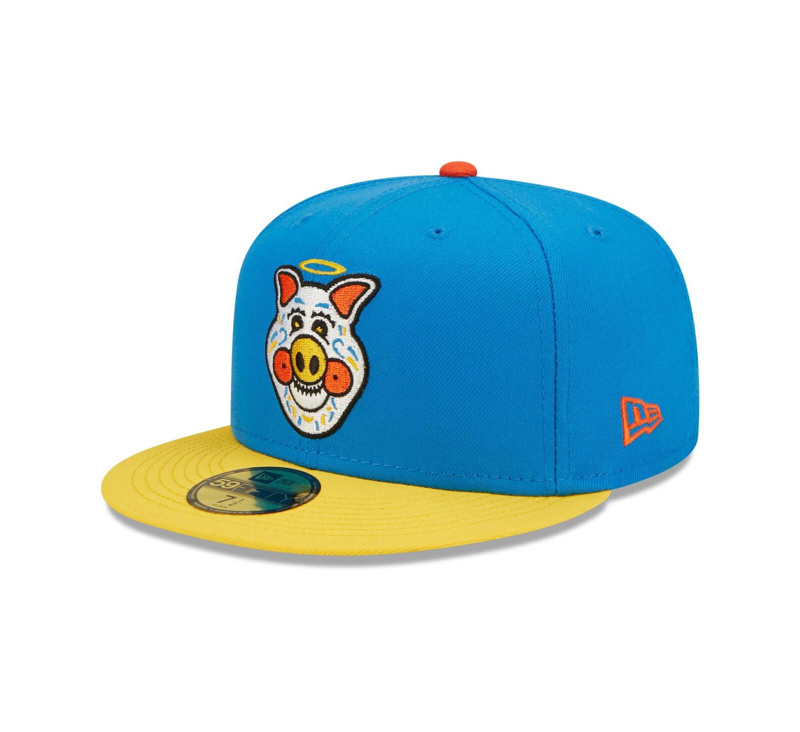 New Era Мужская кепка Santos de San Pablo Copa De La Diversion 59FIFTY Fitted, королевский синий/желтый