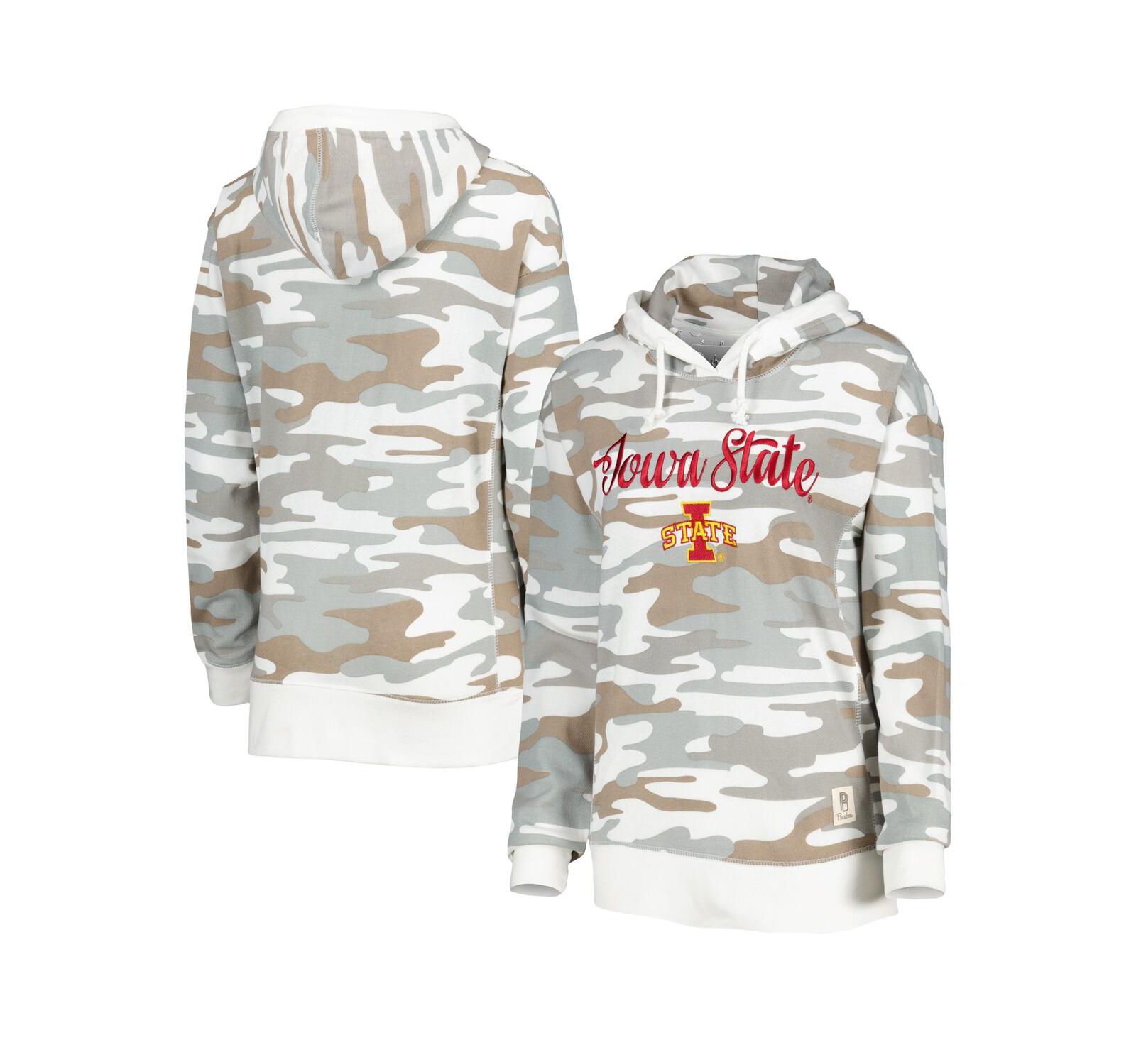 Женский худи Pressbox Camo Iowa State Cyclones San Pablo