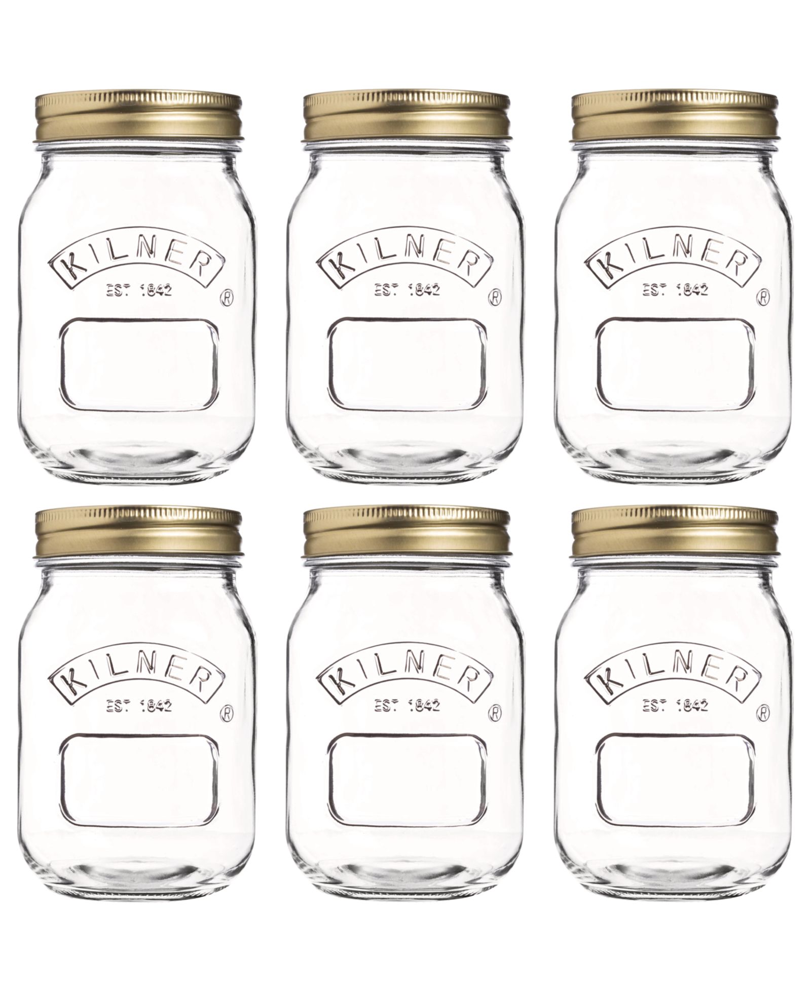 Банка для консервации Kilner 1.7-oz, набор из 6 шт