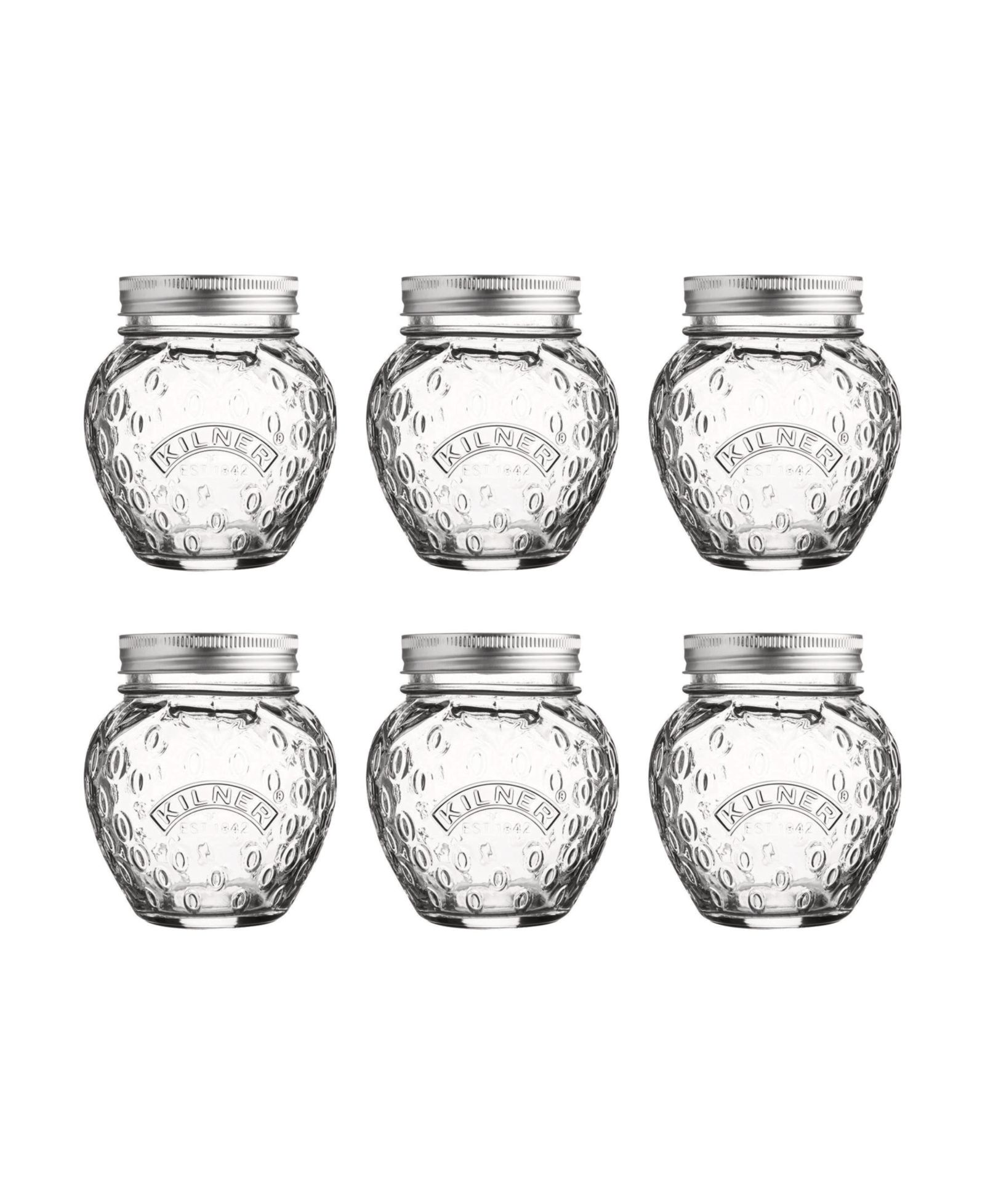Набор банок для клубники Kilner 13.5 oz, 6 шт