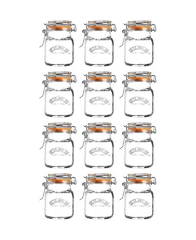 Kilner Spice Jar 2.4 oz, Set of 12