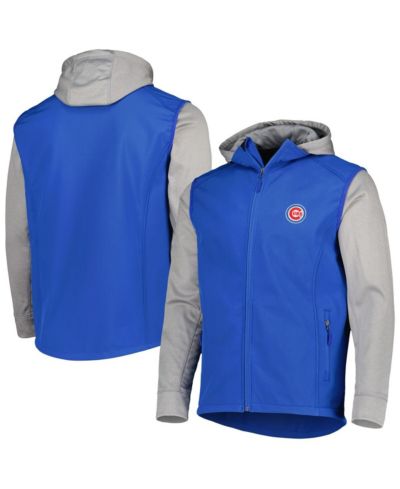 Мужская куртка full-zip Dunbrooke Chicago Cubs Alpha Royal/Heather Gray