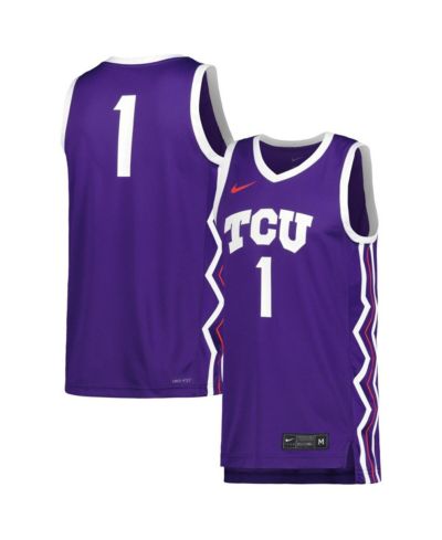 Мужская баскетбольная джерси Nike фиолетового цвета TCU Horned Frogs