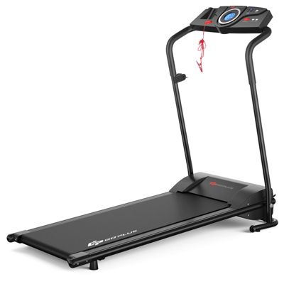 1HP Electric Treadmill Folding Motorized Power for Home Gym Fitness