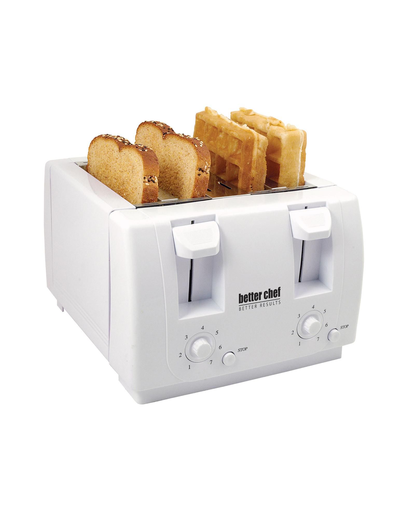 Тостер Better Chef 4 Slice Dual Adjustable Browning Control