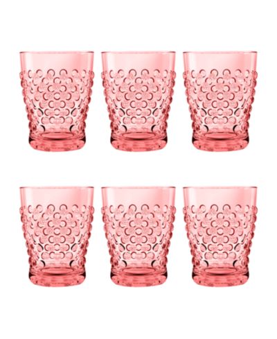 Abode Homewares Hobnail Double Old Fashion  Set of 6