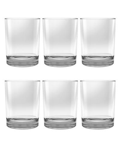 Abode Homewares Montana Heavy Base Double Old Fashion  Set of 6