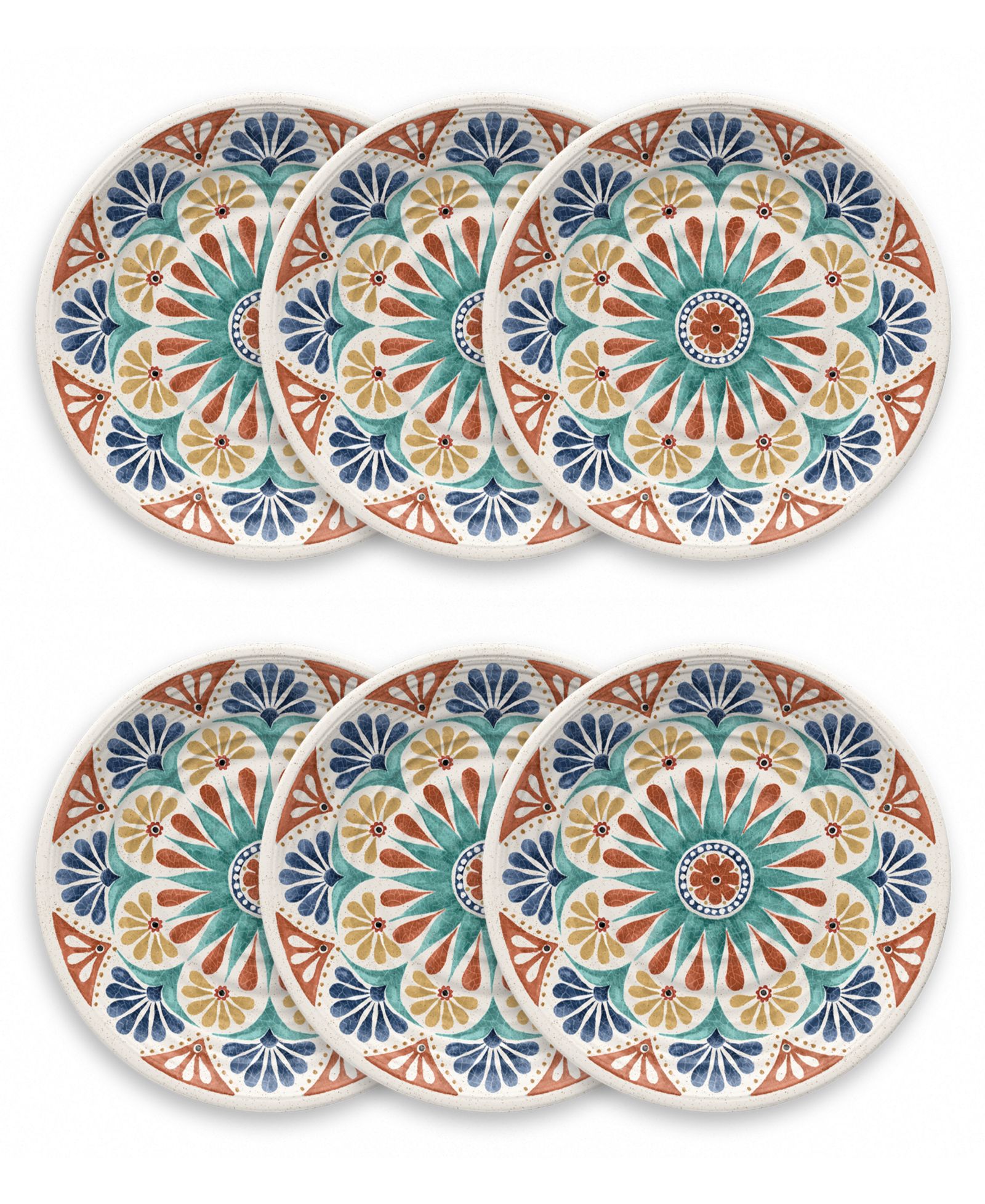 Abode Homewares Desert Rio Dinner Plate Set of 6