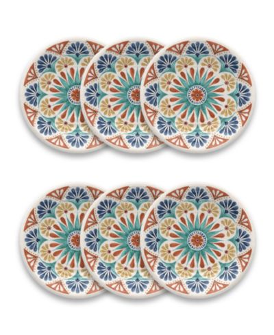 Abode Homewares Desert Rio Salad Plate Set of 6