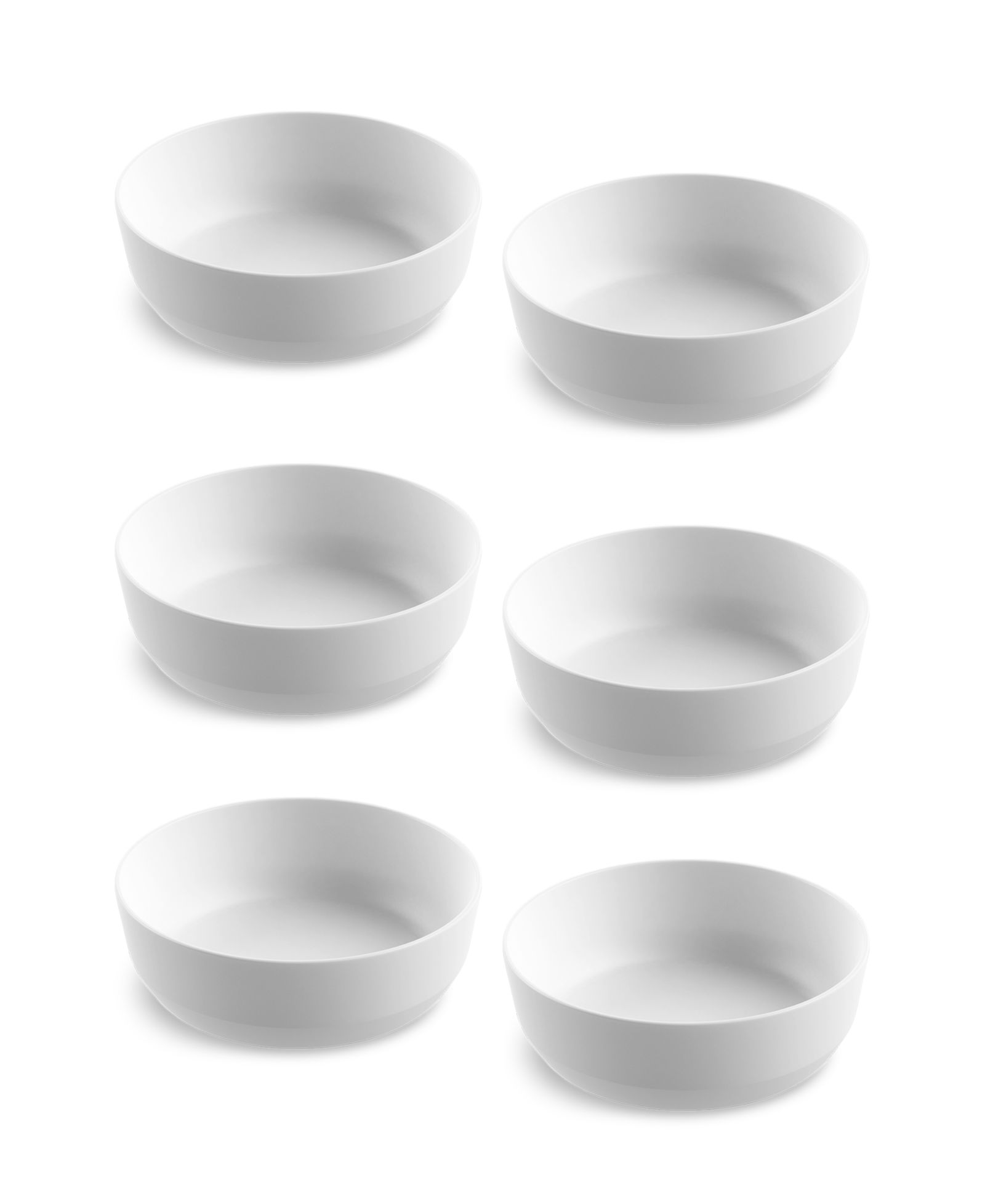 Abode Homewares набор тарелок Edge Matte 6 шт.