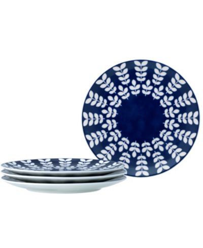 Noritake Набор из 4 салатных тарелок Bluefjord Coupe, 8.25"