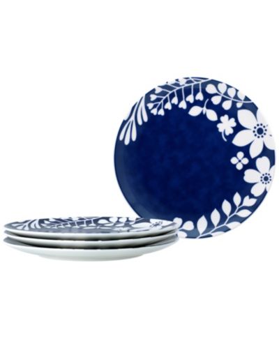 Noritake набор из 4 обеденных тарелок Bluefjord, 11"