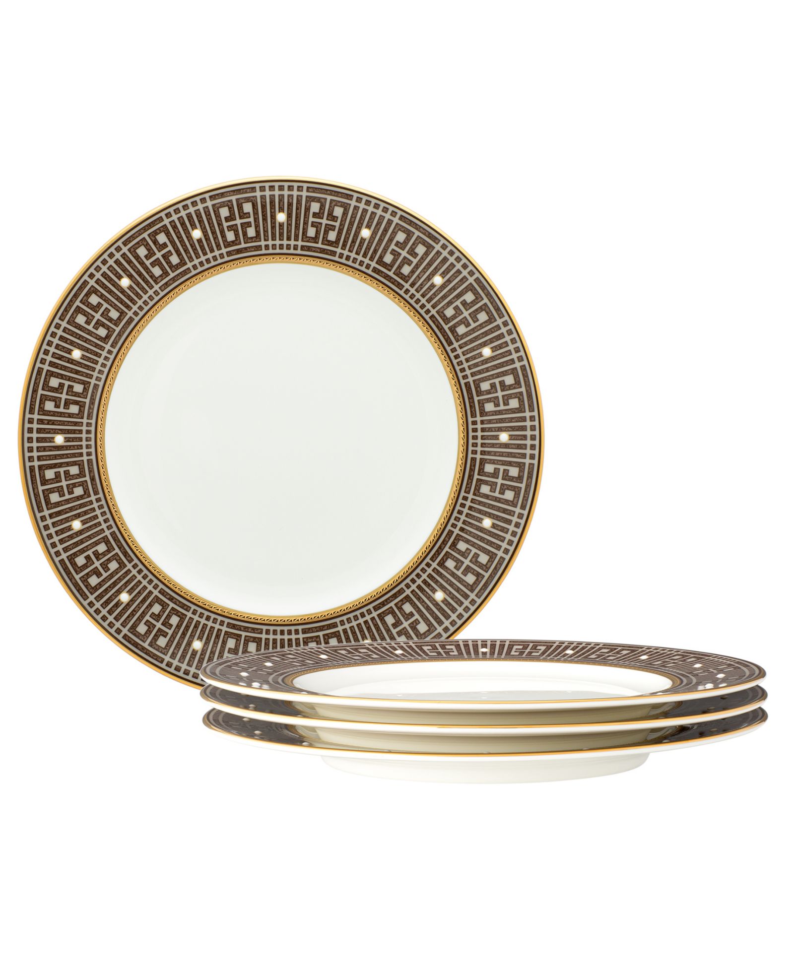 Noritake Infinity 4 Piece Salad Plate Set, Service for 4