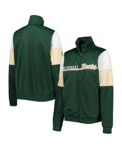 G-III 4Her by Carl Banks Женская спортивная куртка Milwaukee Bucks Hunter Green