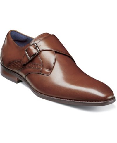 Мужские туфли Stacy Adams Karcher Plain Toe Monk Strap Slip-On
