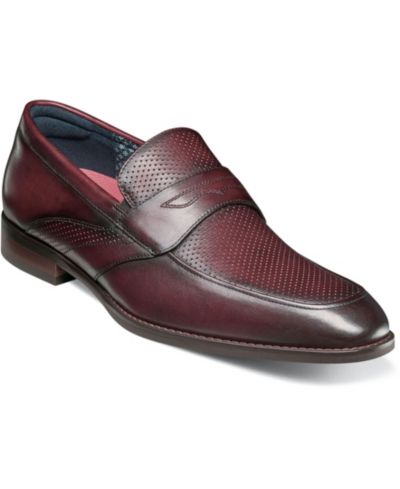 Stacy Adams Men's Karnes Moc Toe Slip-On Penny Loafer
