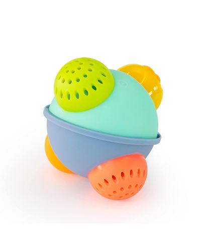 Детская игрушка для купания Sassy Baby Discovery Bumpy Ball с контрастными цветами