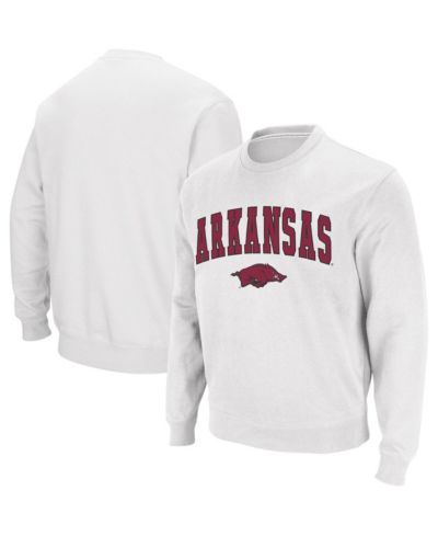 Мужская толстовка Colosseum Arkansas Razorbacks с логотипом, круглый вырез