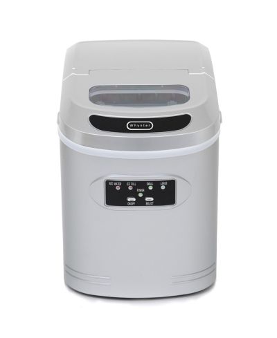 Компактная портативная льдогенератор Whynter Metallic Silver
