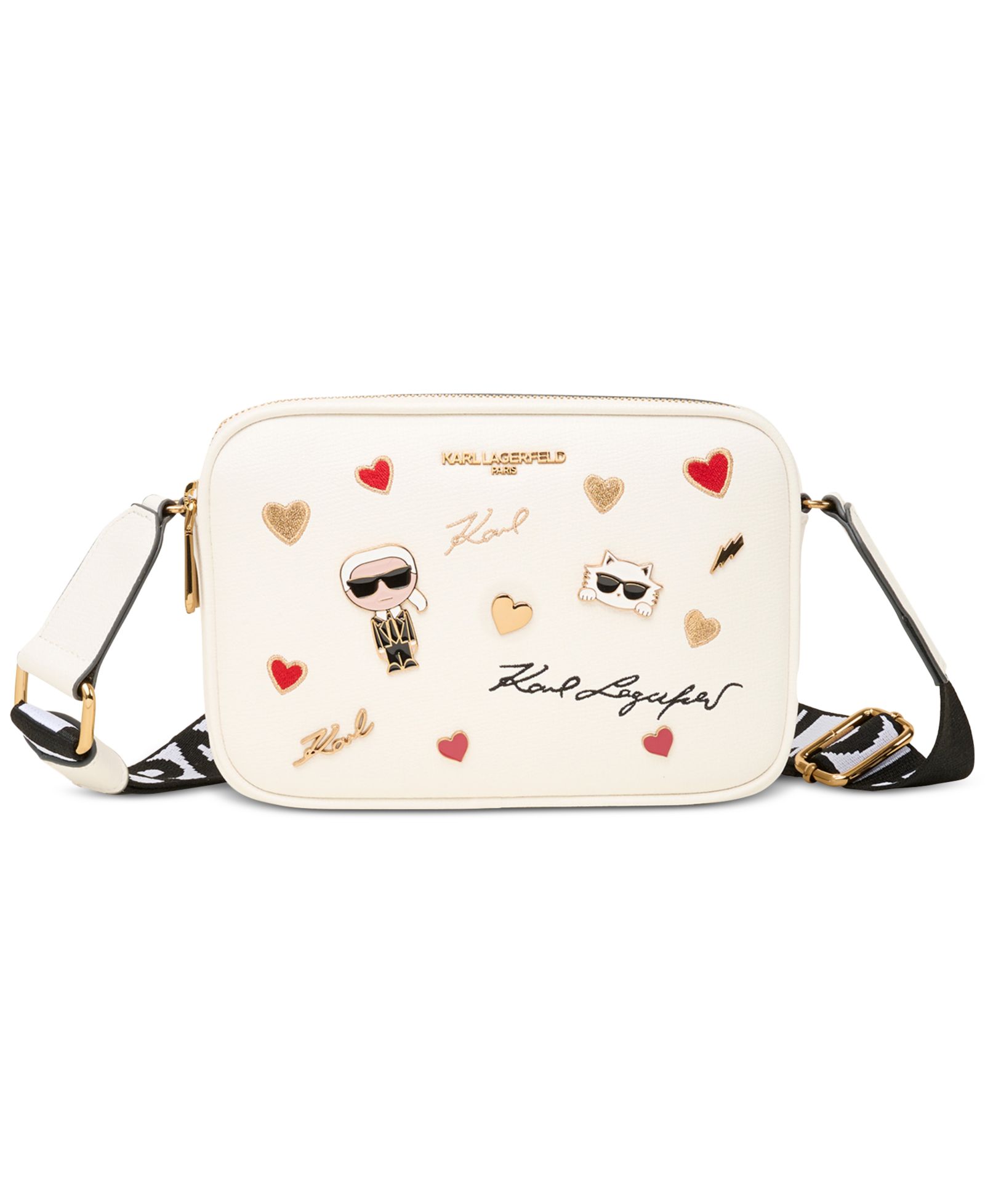 Karl Lagerfeld Paris Maybelle сумка через плечо с пинами Cate