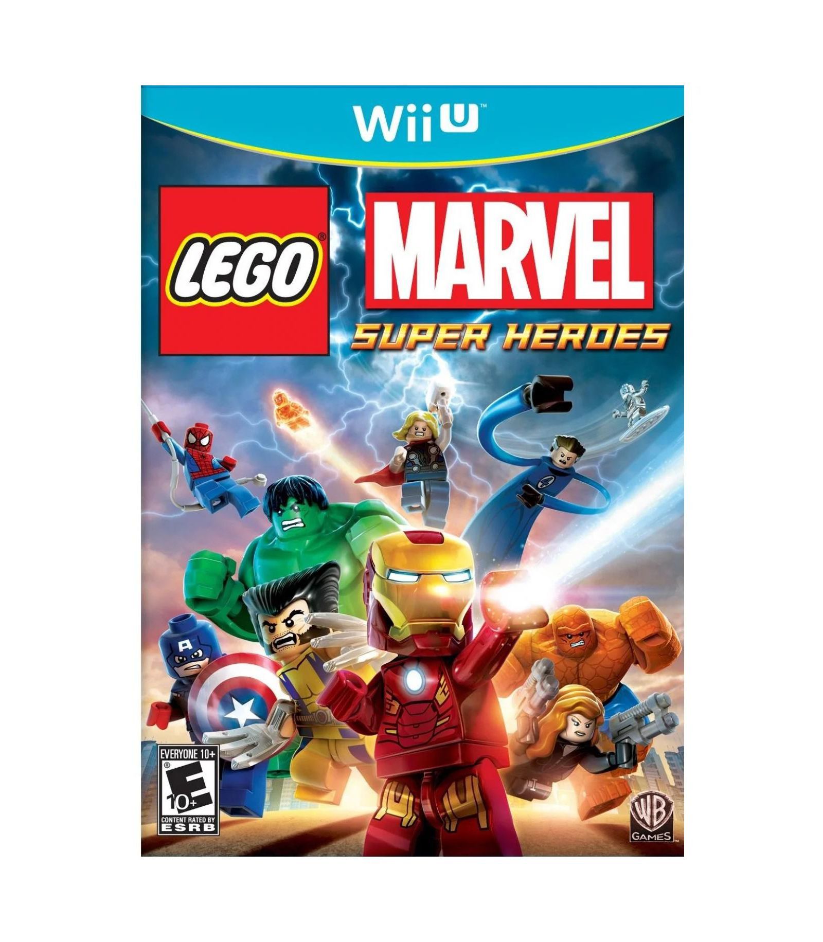 LEGO Marvel Super Heroes Action Adventure Standard Edition Nintendo Wii U