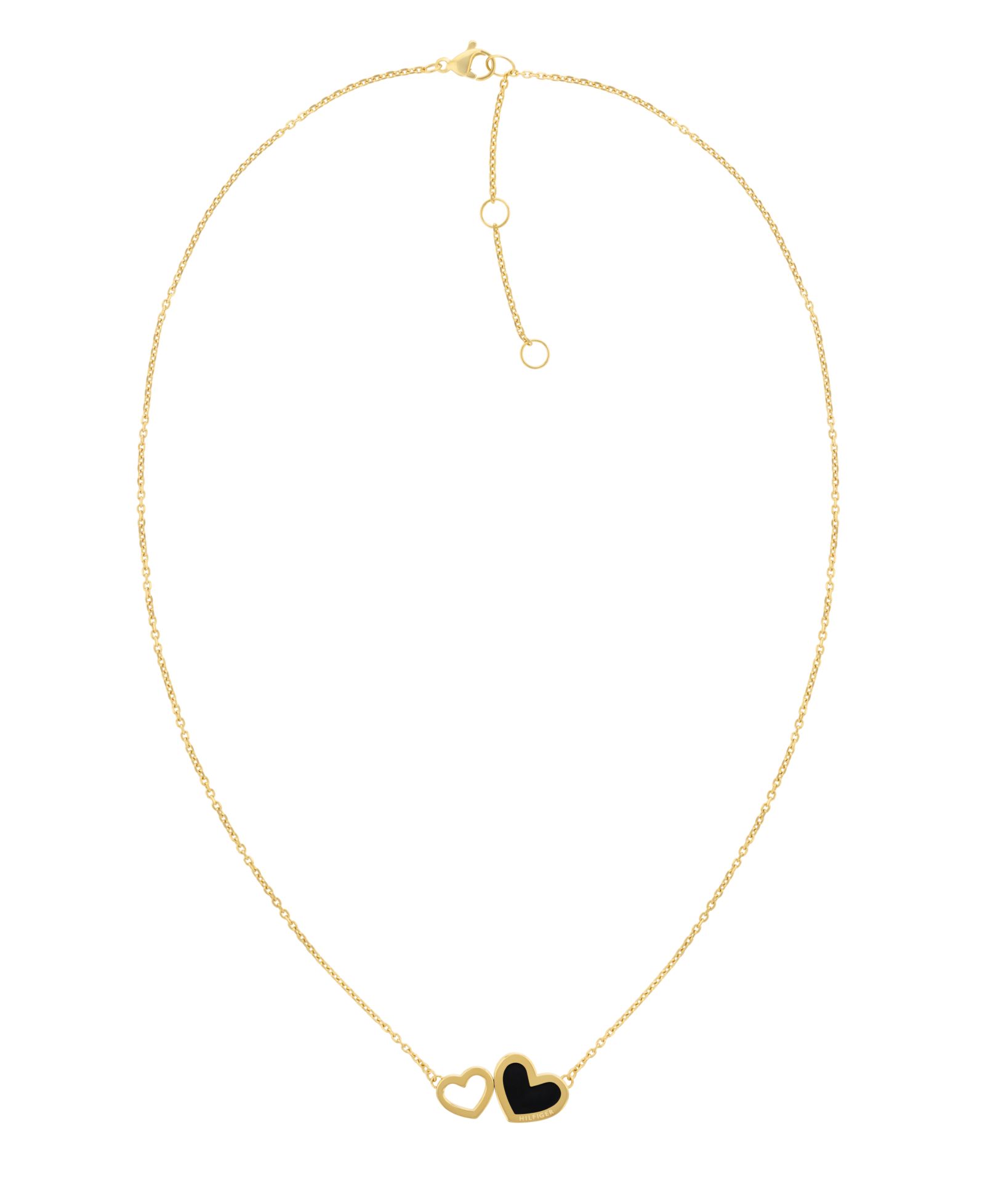 Подвеска Tommy Hilfiger Enamel Heart 18K Carnation Gold Plated