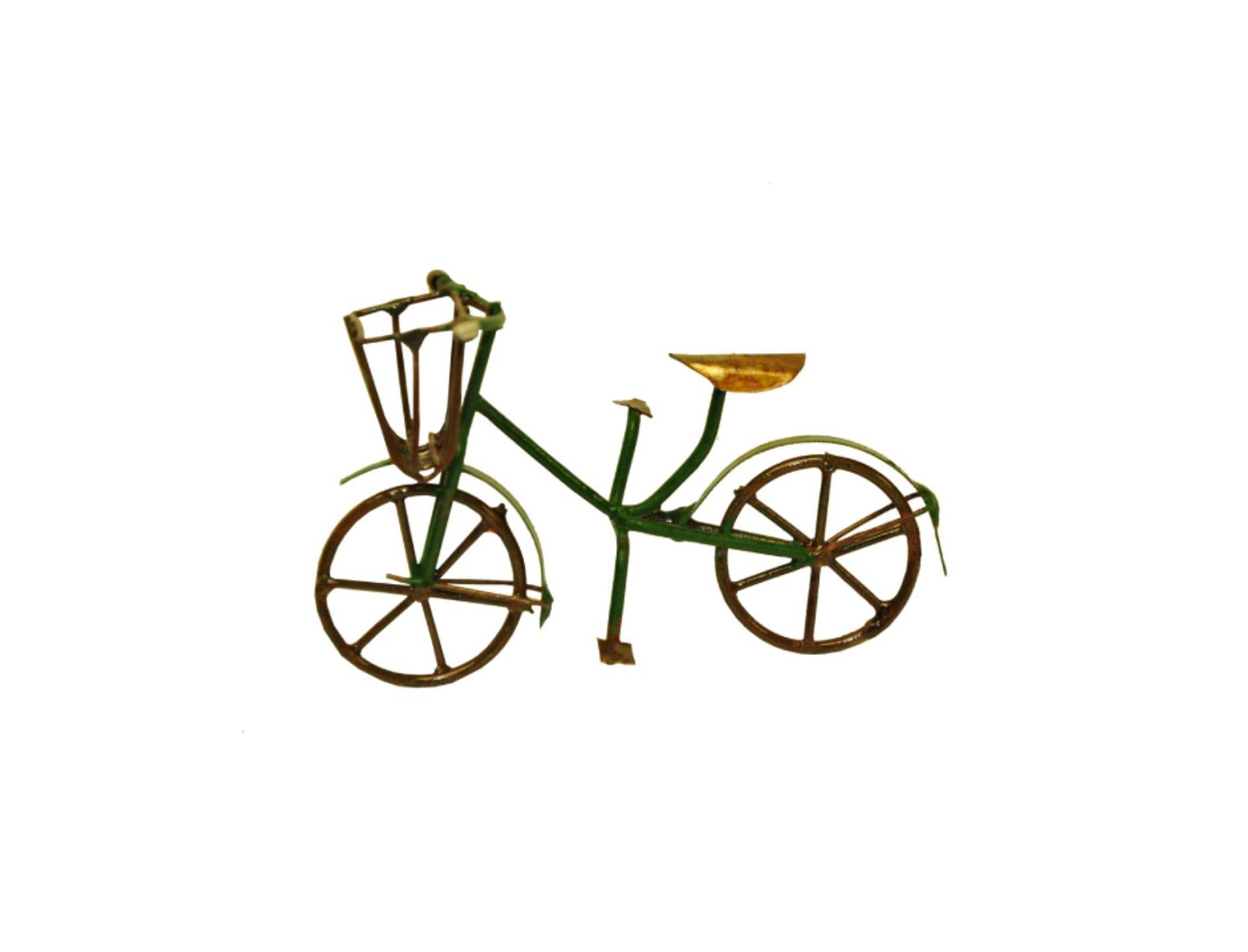 G & F Products Garden Miniature Bicycle, Green