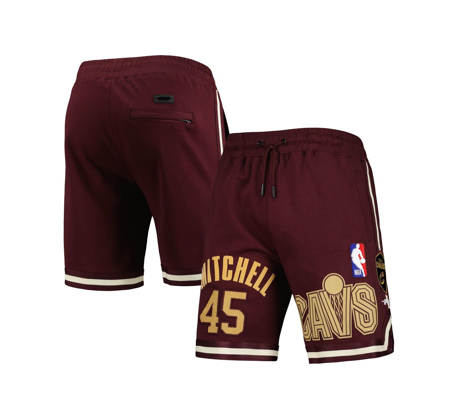 Pro Standard Мужские шорты Cleveland Cavaliers Donovan Mitchell Replica