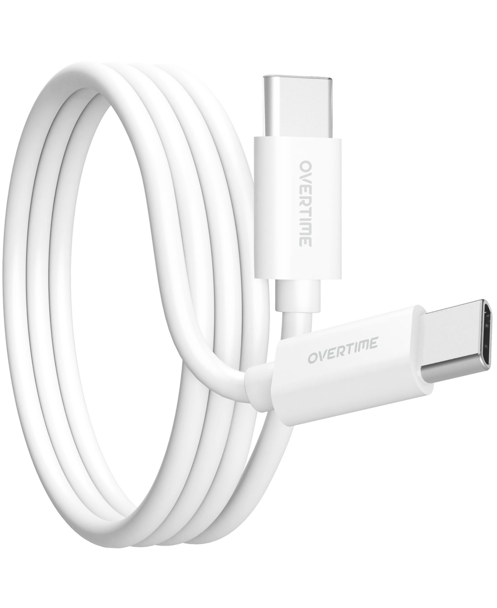 Overtime OTDCUSBCTC6 6ft USB Type-C Charging Cable for iPhone 15, Samsung, Pixel, and More
