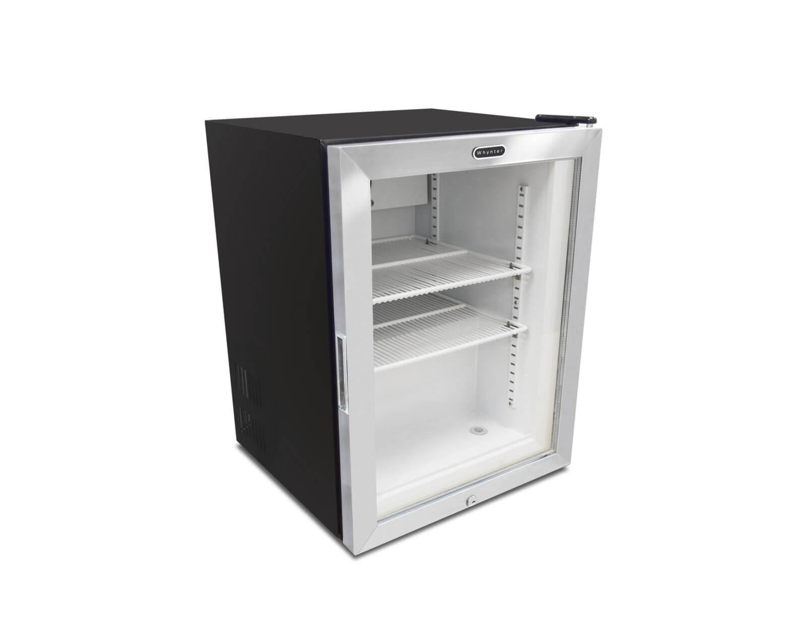 Морозильник Whynter Countertop Reach In 1.8 cu ft с прозрачной стеклянной дверцей