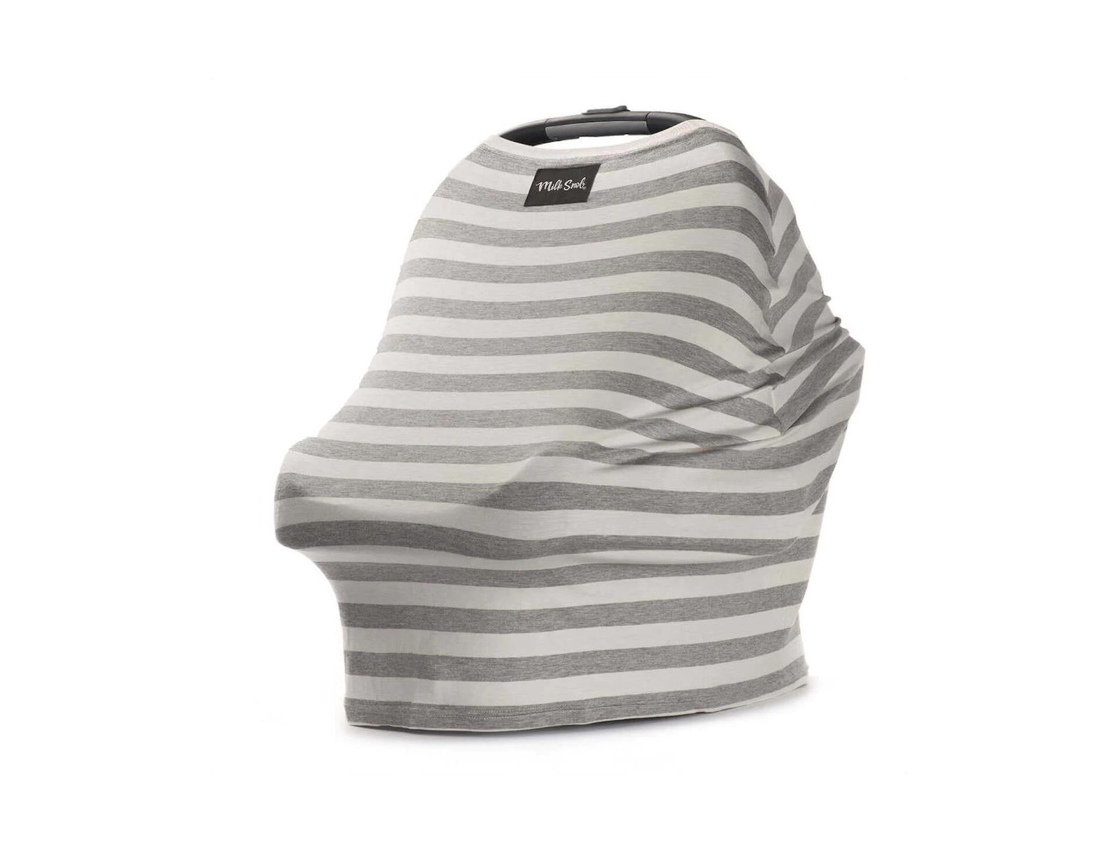 Milk Snob Baby 5-in-One Cover Cream & Grey Stripe