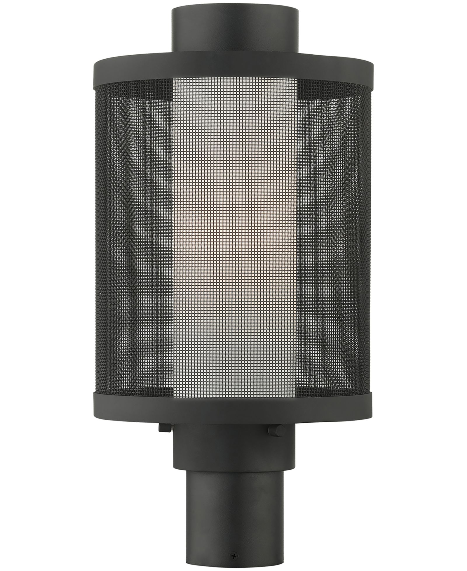 Livex Nottingham 1 Light Texture Post Top Light