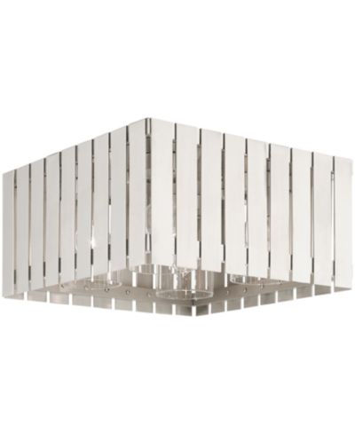 Livex Greenwick 4 Light Outdoor Ceiling Mount