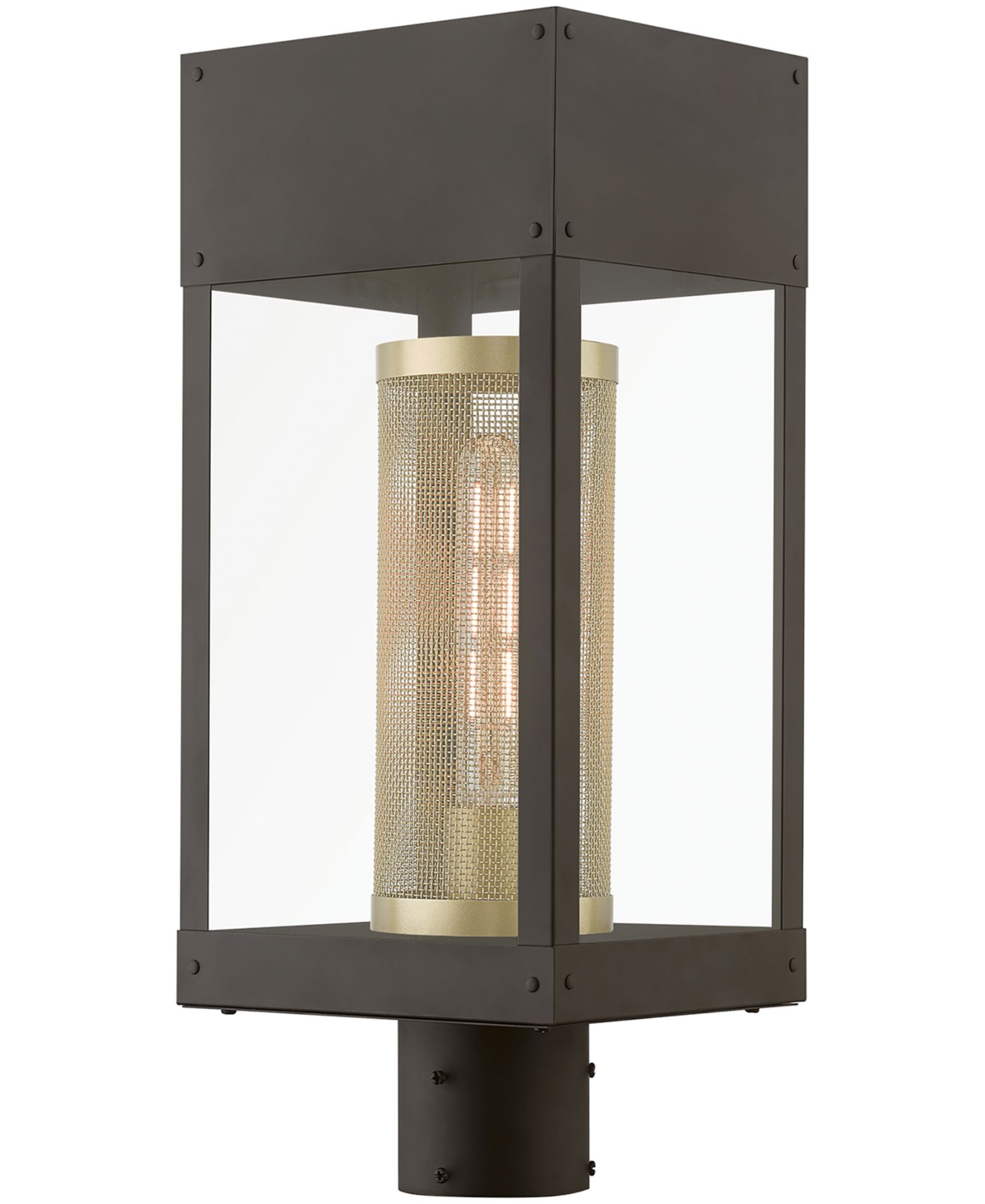 Livex Franklin 1 Light Outdoor Post Top Lantern