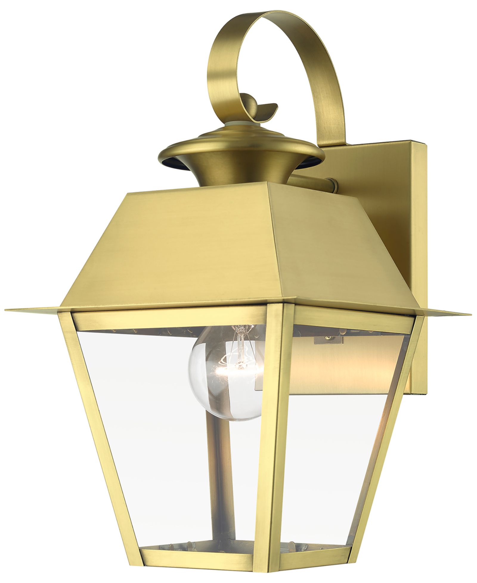 Уличный настенный фонарь Livex Wentworth 1 Light Outdoor Small Wall Lantern