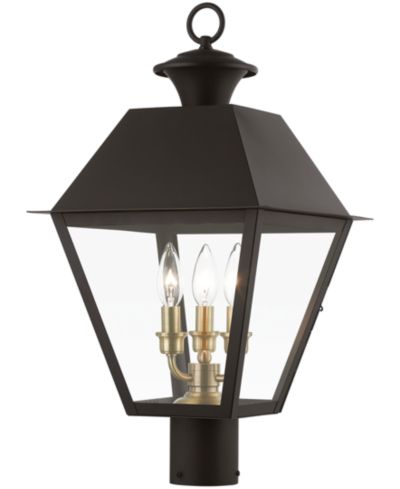 Livex уличный фонарь Wentworth 3 Light