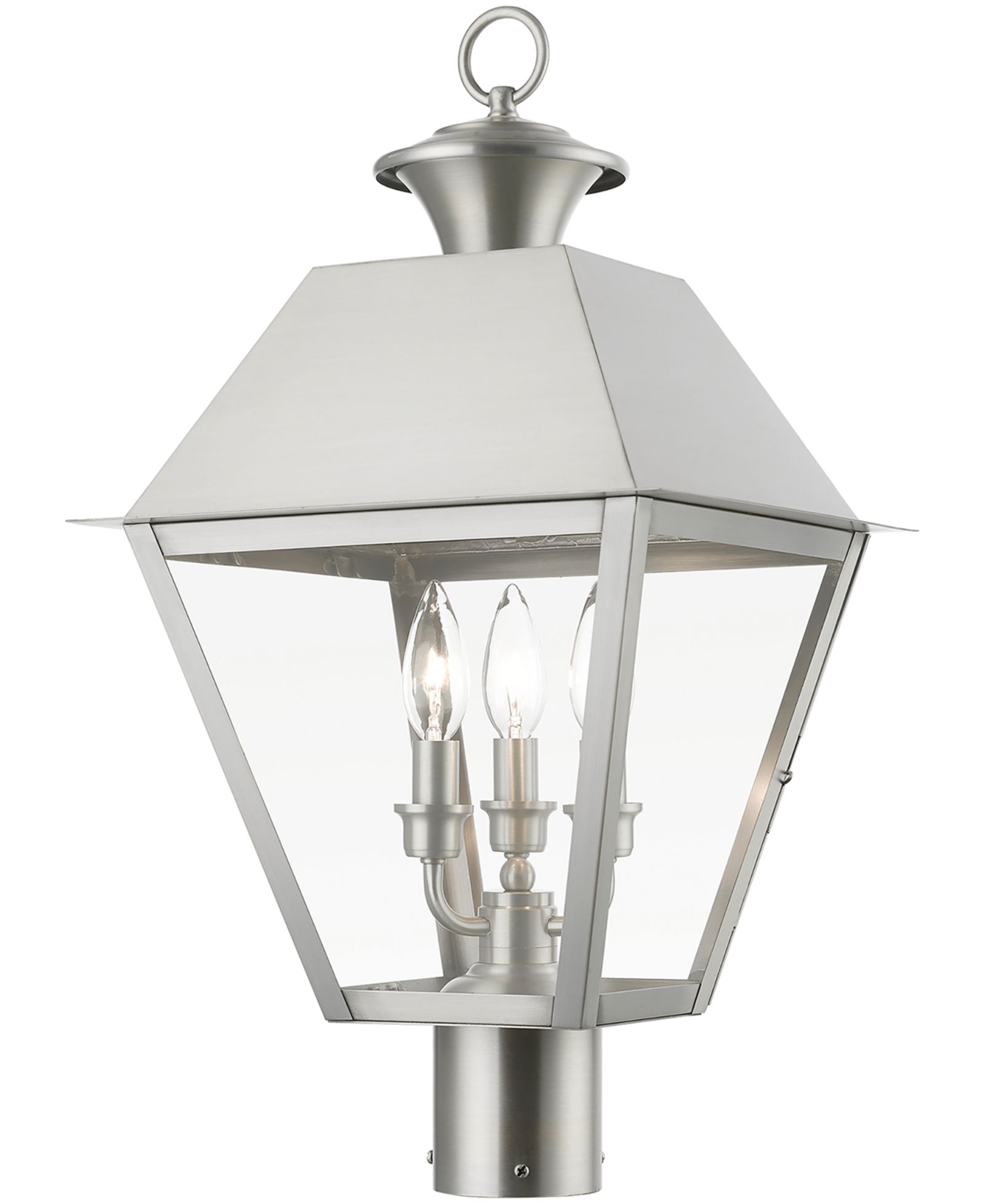 Livex уличный фонарь Post Top Large 3 Light