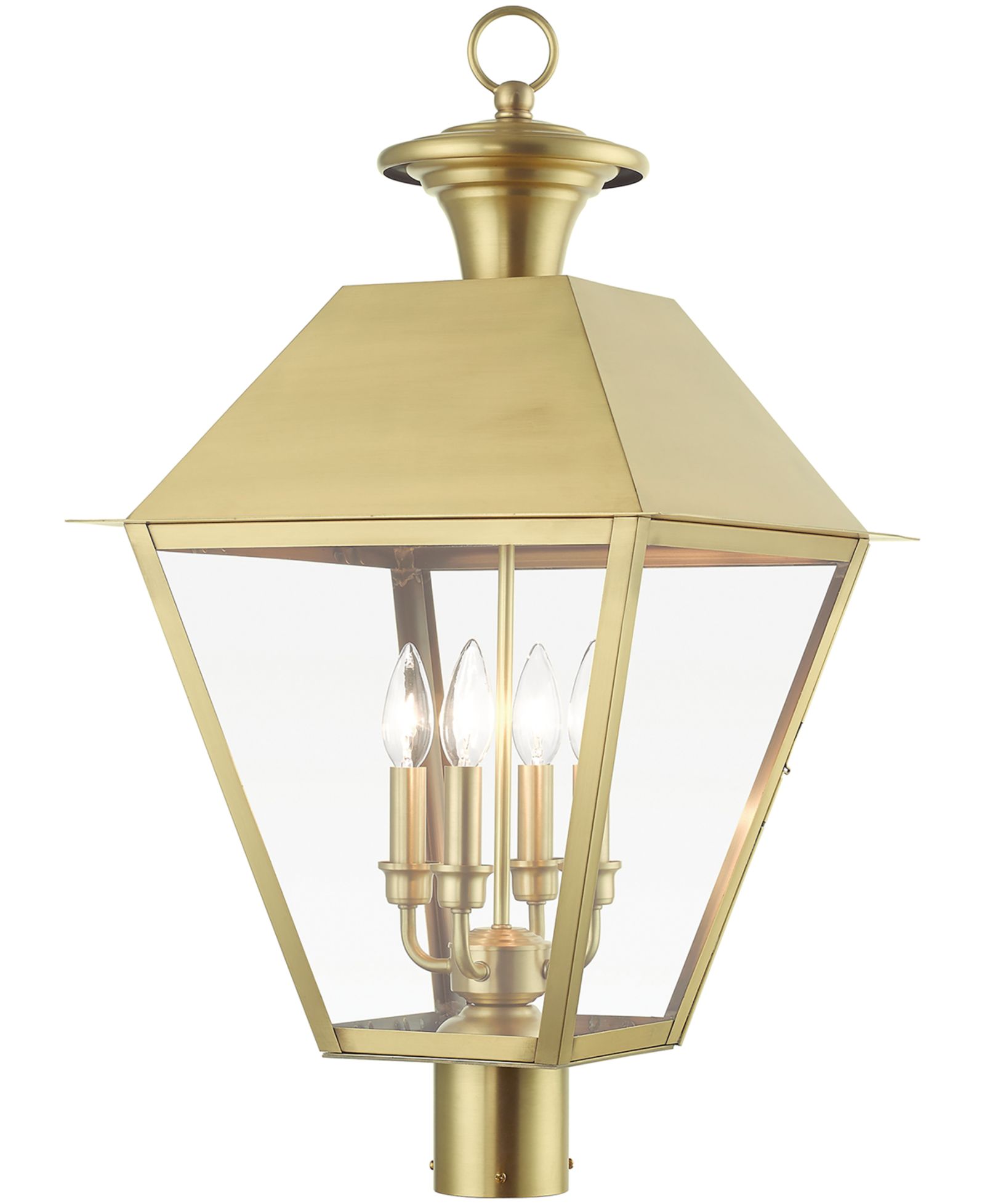 Уличный фонарь Livex Wentworth 4 Light Extra Large Post Top Lantern