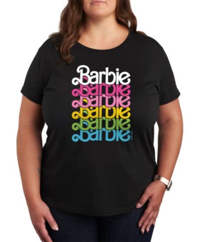 Hybrid Apparel Trendy Plus Size Barbie Graphic T-shirt