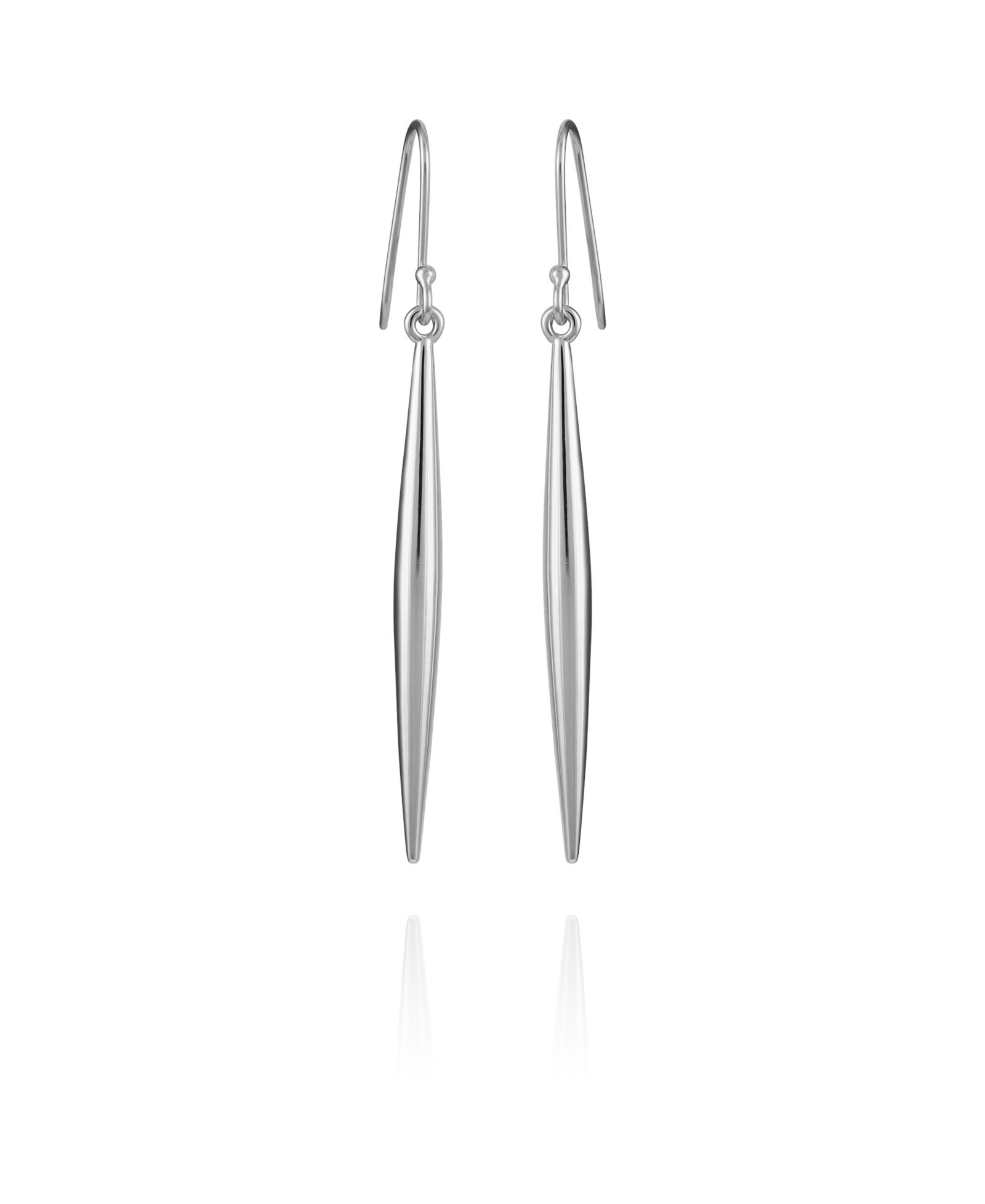 Серьги-подвески Vince Camuto Silver-Tone Linear Spear Drop