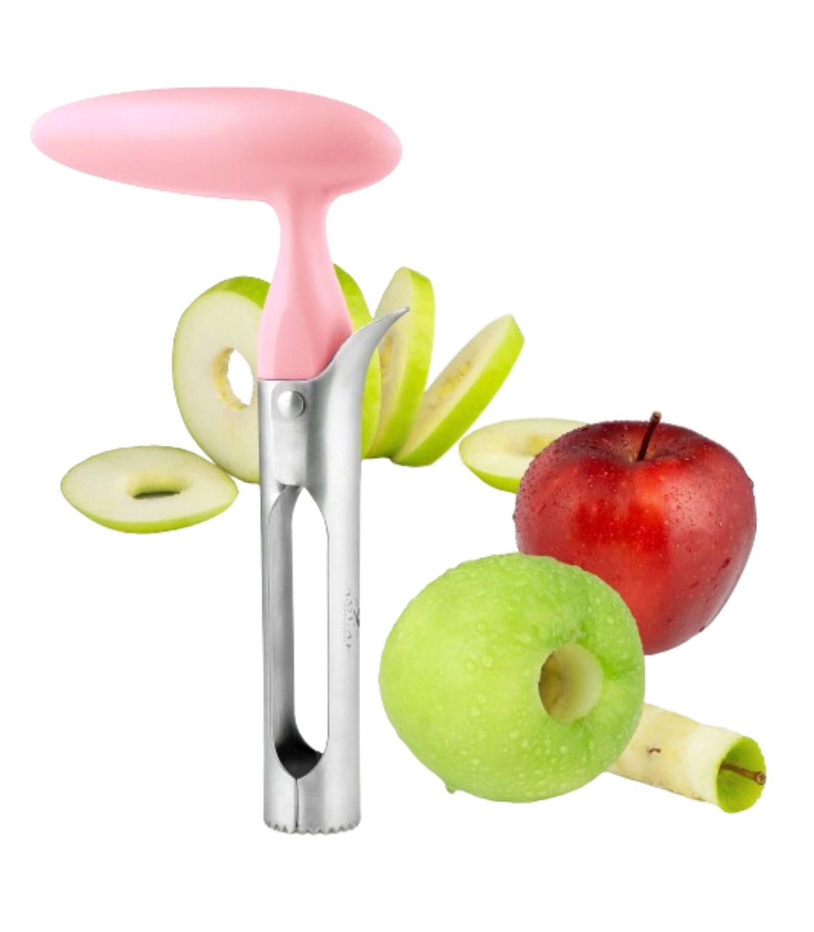 Premium Apple Corer Tool Stainless Steel Serrated Blade