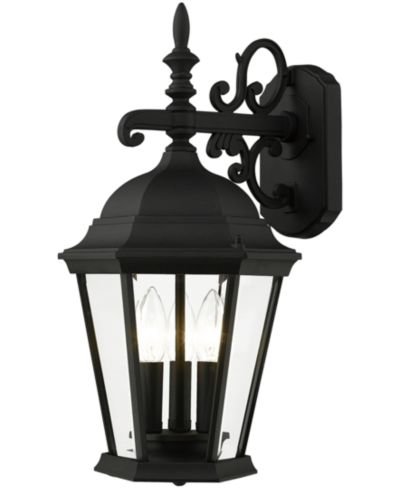 Livex Hamilton 3 Light Outdoor Wall Lantern