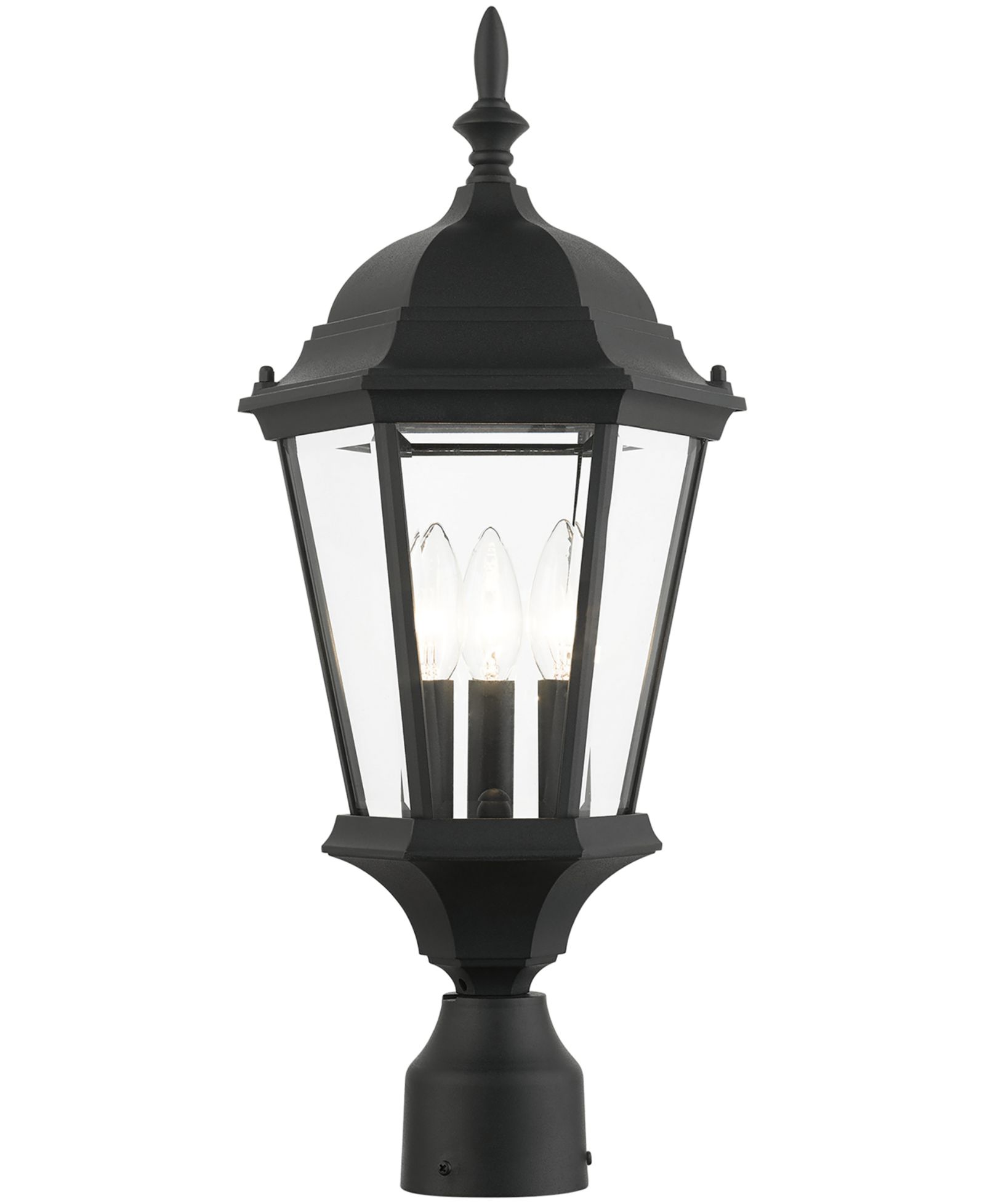 Livex уличный фонарь Post Top Lantern 3 Light